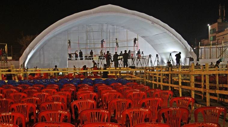 Modi Manipur visit, PM Modi in Manipur, Modi in Manipur, CM Biren Singh, Biren Singh Manipur, Manipur PM visit, PM Modi visit Manipur, Indian express, northeast news, latest news