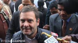 Parliament, winter session parliament, Rahul Gandhi parliament, Amit Shah, Nitin Gadkari, Rahul Gandhi lok Sabha, Winter session disruptions, Shashi Tharoor, Rajyavardhan Singh Rathore, Rajya Sabha, Sumitra Mahajan, Parliament pictures, Winter session pictures, Indian express, latest news