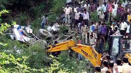 odisha, odisha accident, truck falls in gorge, eight killed, naveen patnaik, police, kandhamal district, indian express news