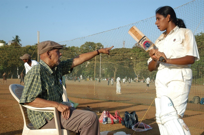Ramakant Achrekar at MCA ground.