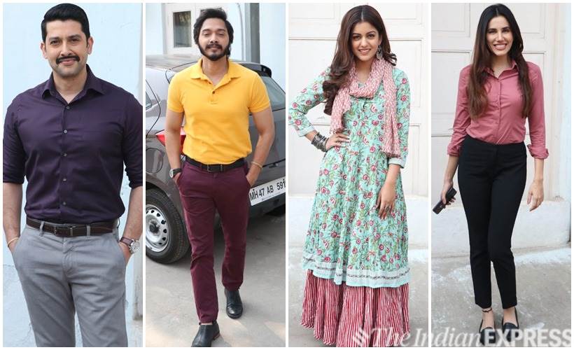 aftab shivdasani, shreyas talpade, ishita dutta and sonnalli seygall