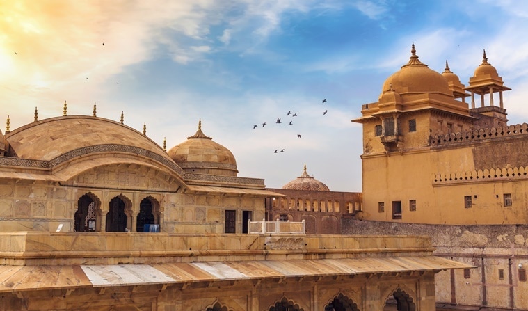 manikarnika, manikarnika shooting location, manikarnika movie locations, manikarnika shooting rajasthan, amer fort, nahargarh fort, jaigarh fort, manikarnika kangana ranaut, kangana ranat, ankita lokhande, jisshu sengupta, manikarnika movie, manikarnika movie locale, indian express, indian express news