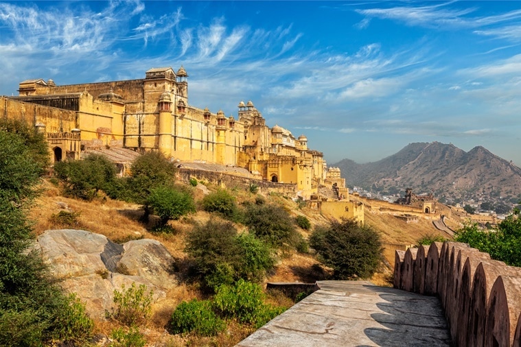 manikarnika, manikarnika shooting location, manikarnika movie locations, manikarnika shooting rajasthan, amer fort, nahargarh fort, jaigarh fort, manikarnika kangana ranaut, kangana ranat, ankita lokhande, jisshu sengupta, manikarnika movie, manikarnika movie locale, indian express, indian express news