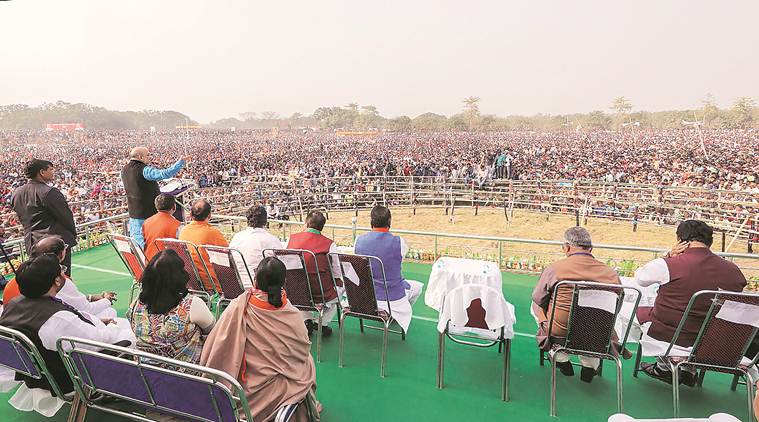 amit shah, amit shah bengal rally, narendra modi, amit shah on opposition, mamata banerjee, mamata banerjee rally