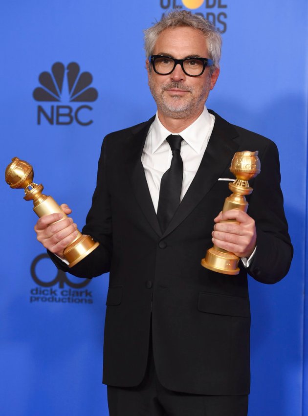 Alfonso Cuaron at Golden Globes