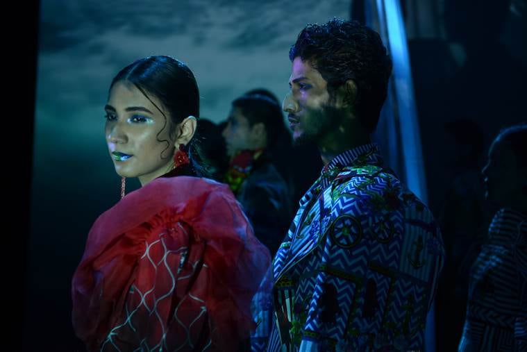 lakme fashion week, lakme fashion week boho calcutta, day one highlights, sneha arora, gaurav gupta, karan johar gaurav gupta, karan jogar gaurav gupta, lakme fashion week gaurav gupta, indian express, indian express news