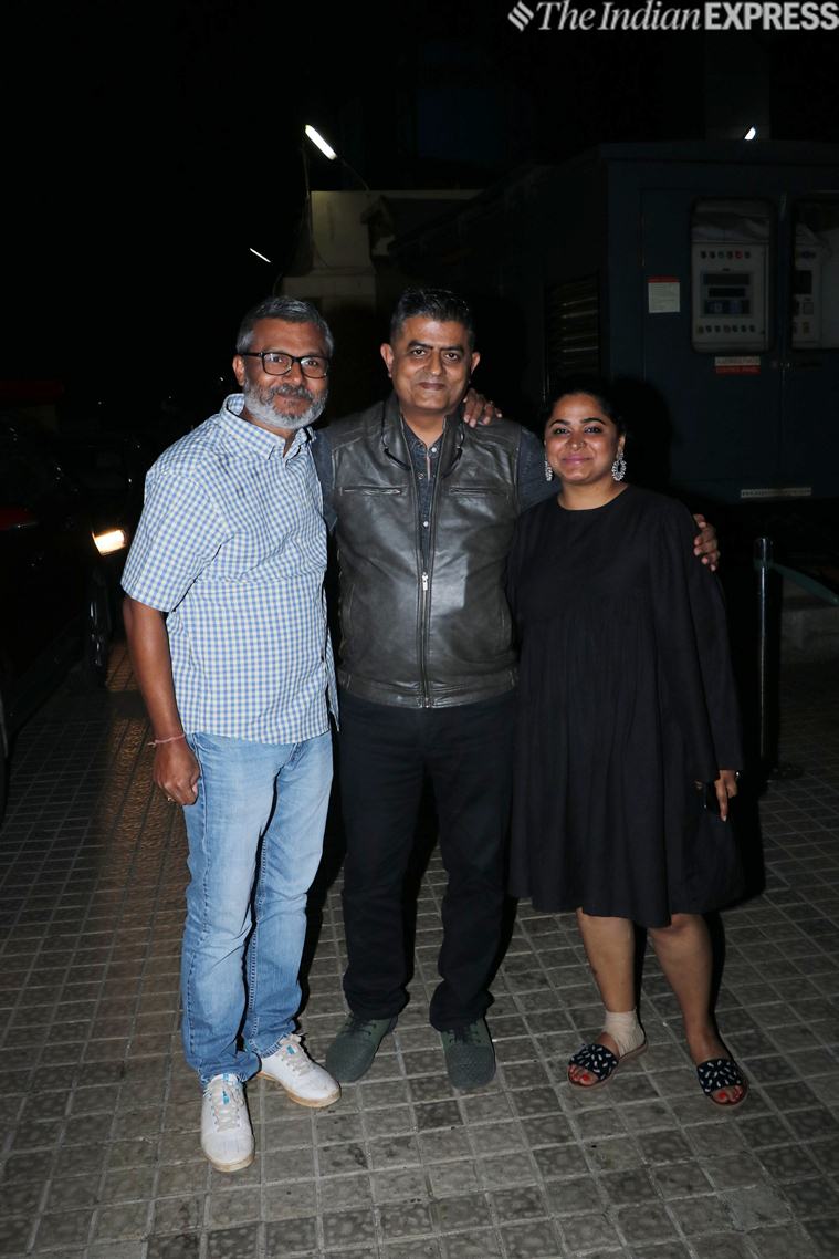 Gajraj Rao, Nitesh Tiwari and Ashwini Iyer Tiwari