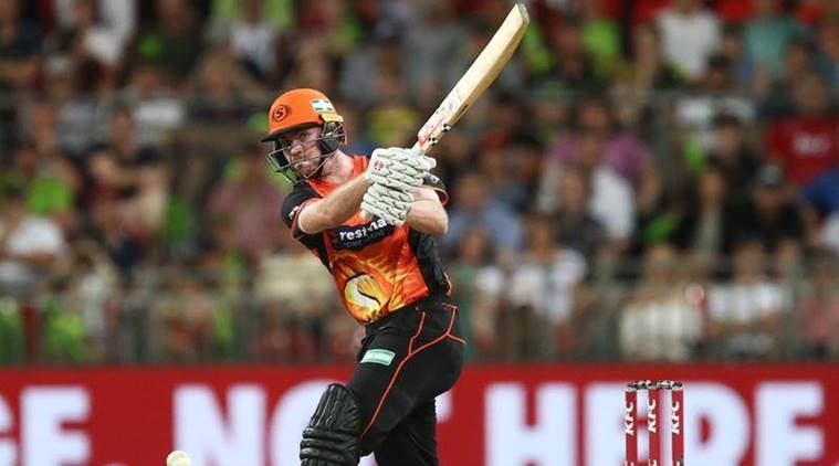 Ashton Turner in action in the Big Bash league