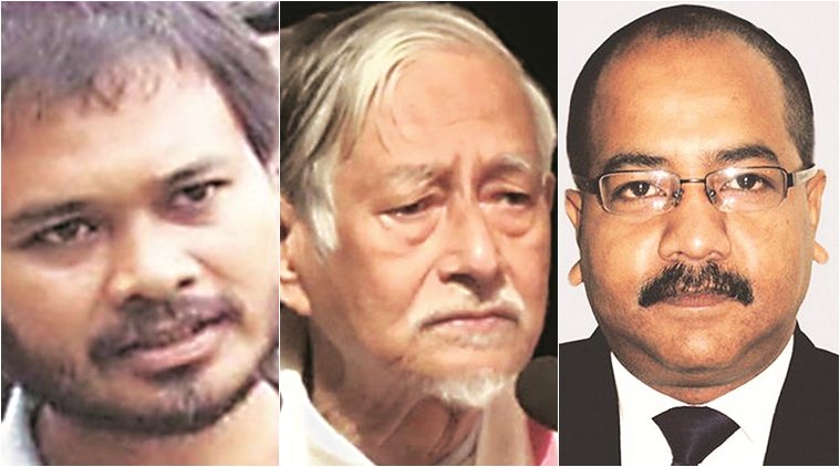 citizenship bill, citizenship bill 2016, citizenship amendment bill, protests against citizenship bill, akhil gogoi, hiren gohain, manjit mahanta, sedition, assam news