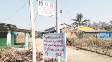 Gujarat navsari christians ban, christians ban banner gujarat, gujarat christians ban, navsari district christians banners, gujarat news, indian express, latest news