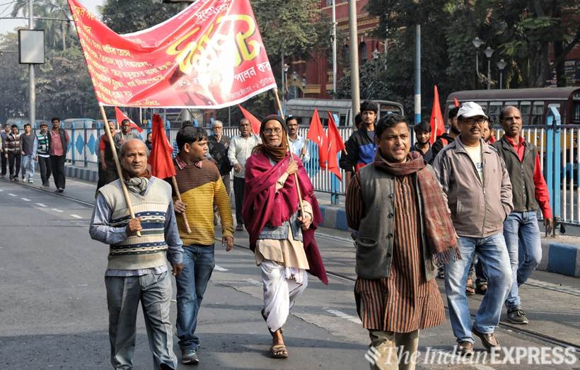 Bharat bandh in photos: Life disrupted in Kerala, stray incidents of violence mar day 1