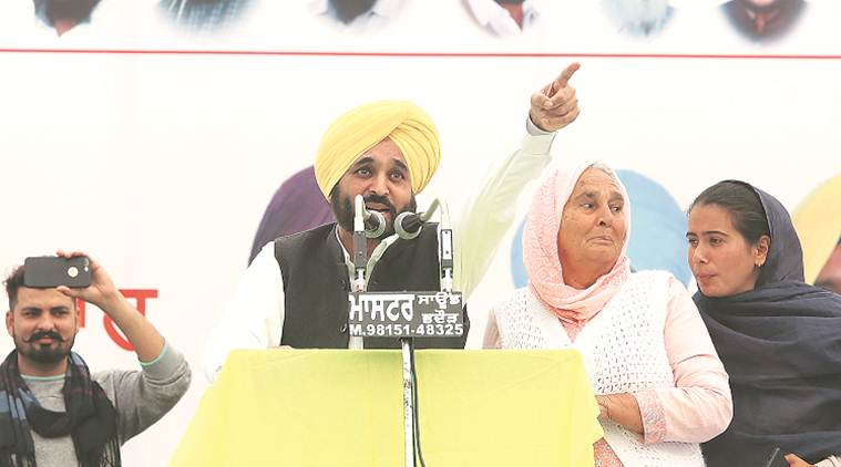 bhagwant mann, arvind kejriwal, aap leader, punjab aap, quit drinking, punjab newsm sangrur news, indian express