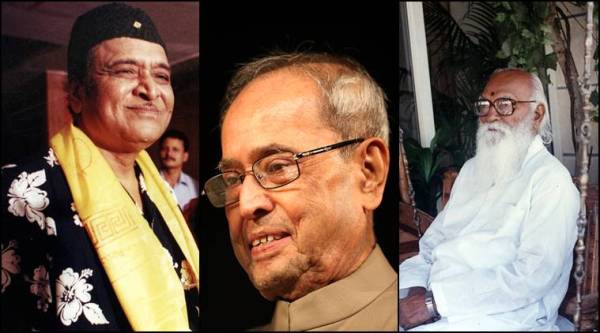 Pranab Mukherjee conferred with Bharat Ratna along with Nanaji Deshmukh, Bhupen Hazarika