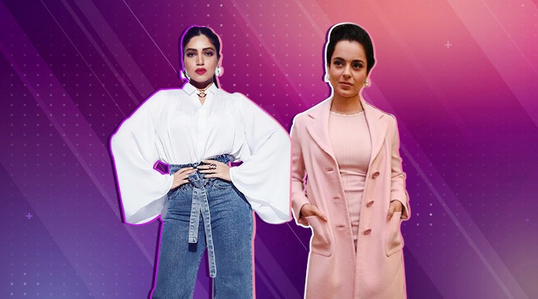 Bhumi pednekar, kangana ranaut, kangana ranaut pics, kangana ranaut photo, kangana ranaut style file, kangana ranaut fashion, Bhumi pednekar sonchariya, Bhumi pednekar pics, Bhumi pednekar photos, Bhumi pednekar style file, Bhumi pednekar picture, Bhumi pednekar fashion inspiration, indian express, indian express news