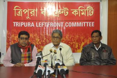 Tripura Left Front to launch 7 day protest against alleged ‘economic blockade’ of BJP-IPFT
