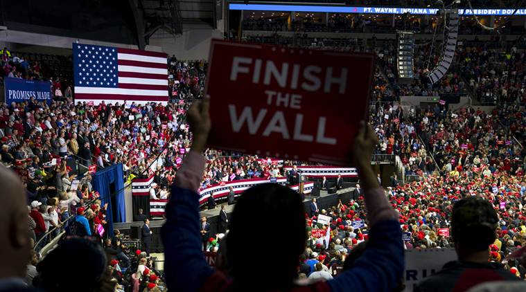 The border wall: How a potent symbol is now boxing Trump in