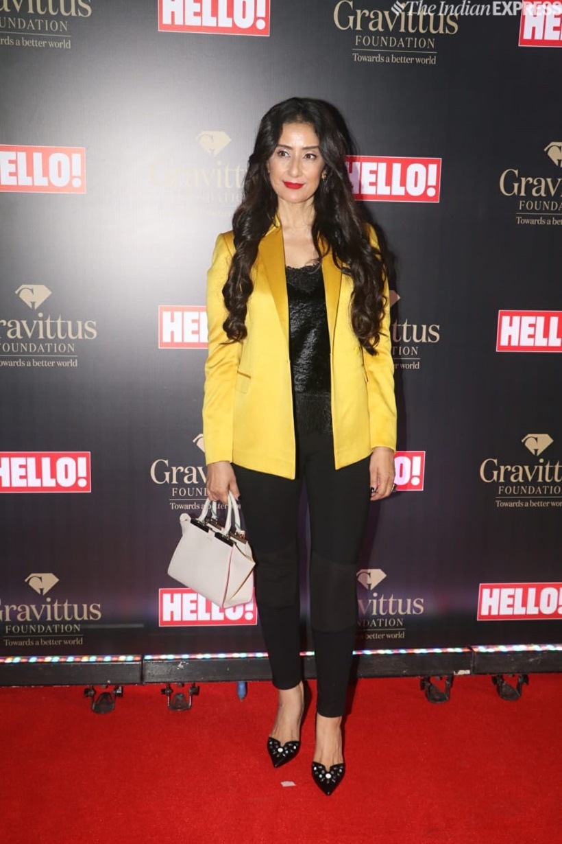 manisha koirala at hello awards 2019