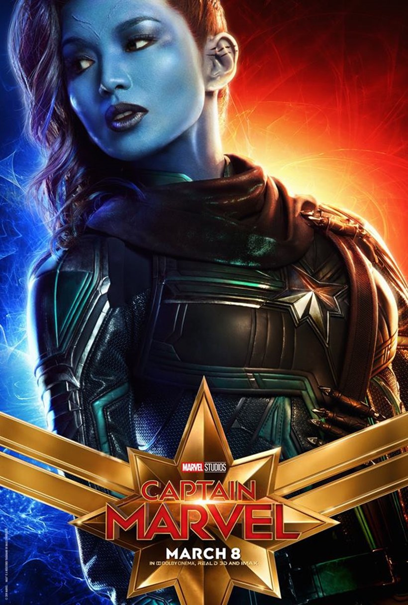 gemma chan in captain marvel