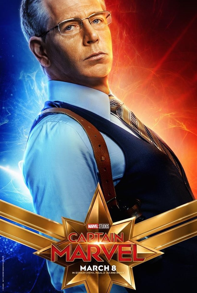 Ben Mendelsohn as talos in captain marvel