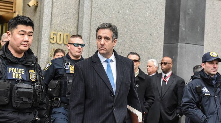 Michael Cohen, President Donald Trump’s former lawyer and fixer, leaves a courthouse in Manhattan after his sentencing. (New York Times/File)