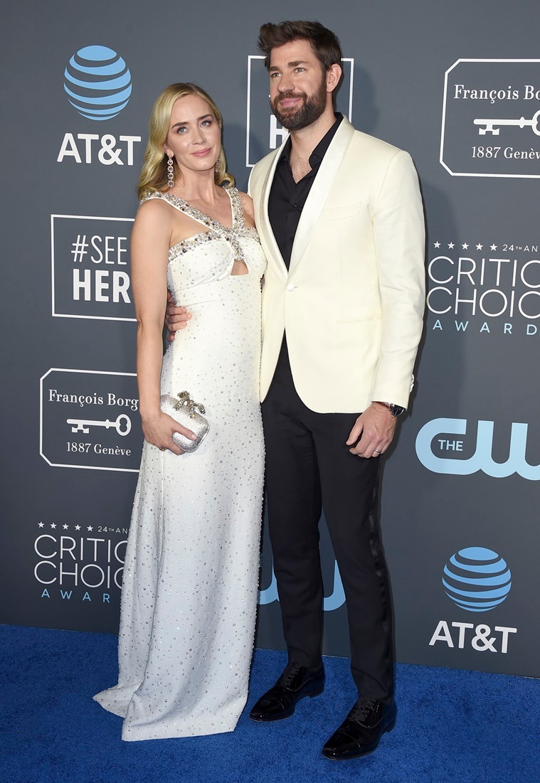 Critics Choice Awards, Critics Choice Awards 2019, Critics Choice Awards who wore what, Critics Choice Awards nominees, Critics Choice Awards winners, Lady Gaga, Nicole Kidman, Rachel Brosnahan, Timothee Chalamet, Emily Blunt, John Krasinski, Julia Roberts, Kristen Bell, Chrissy Teigen, John Legend, Judith Light, American Crime Story: The assasination of gianni versace, A Star is Born, Beautiful Boy, The Marvelous Mrs Maisel, Mary poppins returns, a quiet place, tully, Shallow song, celeb fashion, indian express, indian express news