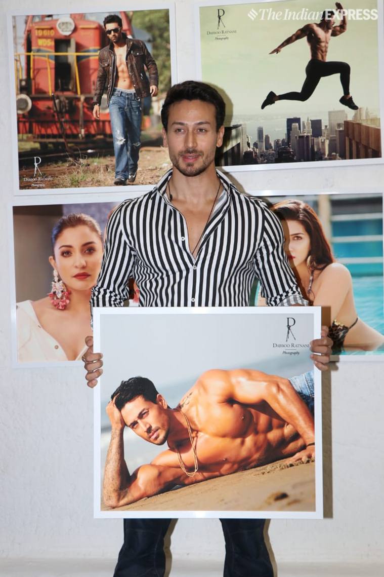 tiger shroff dabboo ratnani calendar 2019