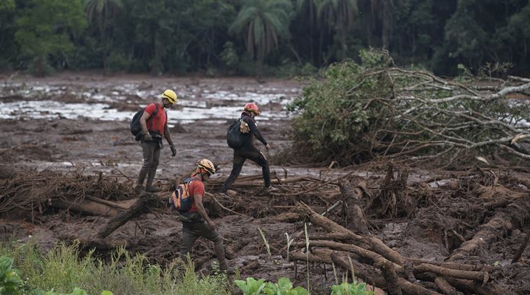 At least 40 dead, many feared buried in mud after Brazil dam collapse
