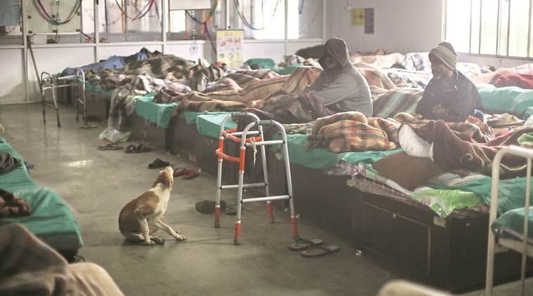 As temperature drops in Delhi, a look at the night shelters for differently abled, drug addicts