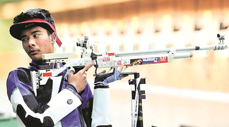 Khelo India Youth Games, Khelo India Games, Dhanush Srikant shooting, Mehuli Ghosh shooting, India Youth Games, sports news, indian express news