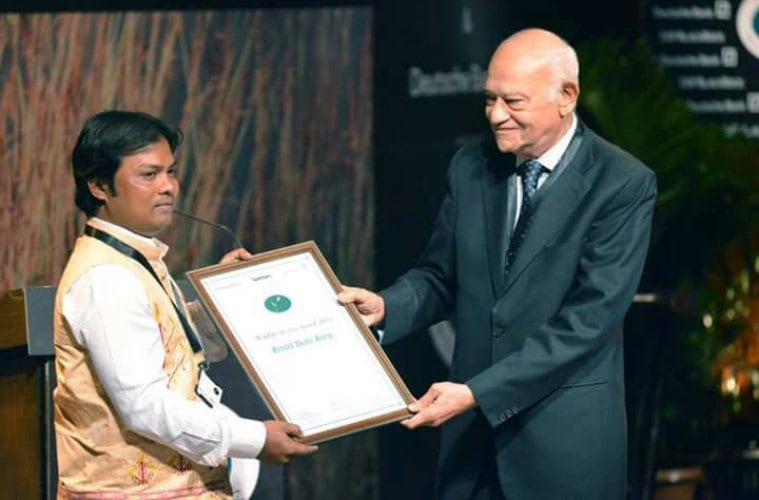 Binod Dulu Borah, wildlife rescue. Sanctuary asia award