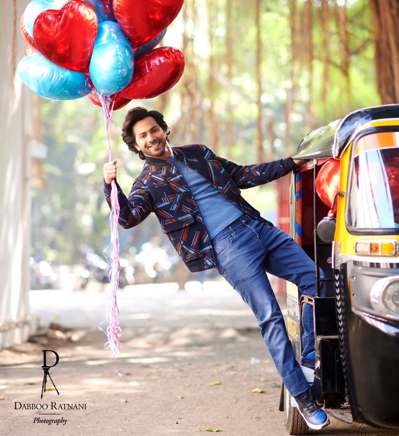 Varun dhawan in dabboo ratnani 2019 calendar