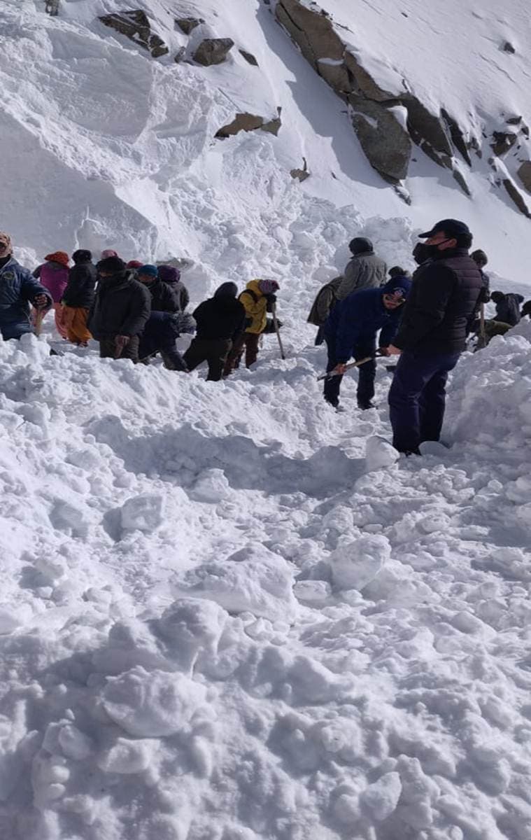 Khardung La avalanche: Five civilians dead, 10 trapped; rescue operations underway