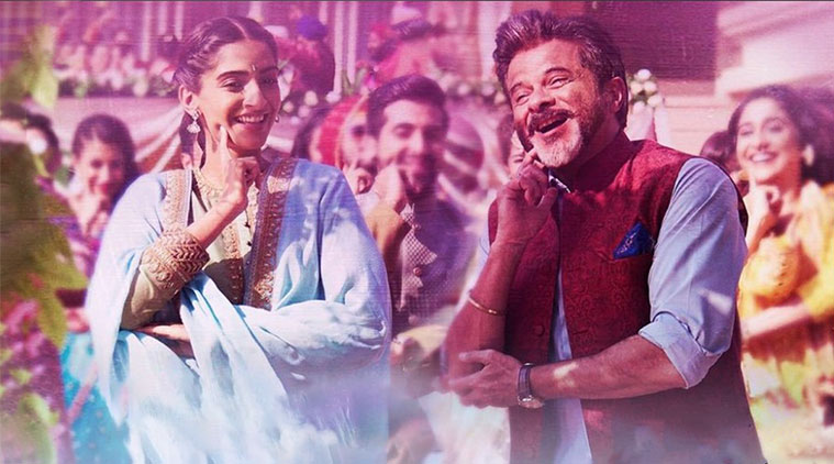 sonam kapoor and anil kapoor in ek ladki ko dekha toh aisa laga