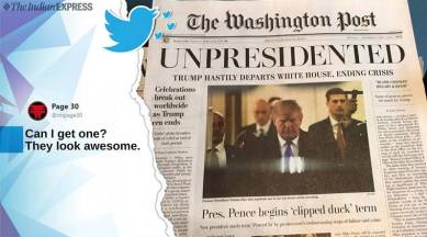 Unpresidented': Trump resigns and world celebrates in a fake Washington Post | Trending News,The Indian Express