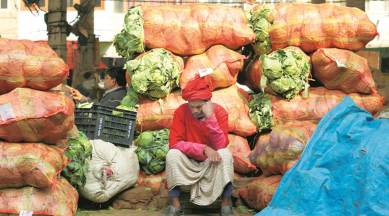 farmers produce, APMC, private players, Gujarat news, Indian express news