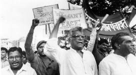 George Fernandes (88) passed away today morning after being bedridden for the past few years. (Express archive photo)