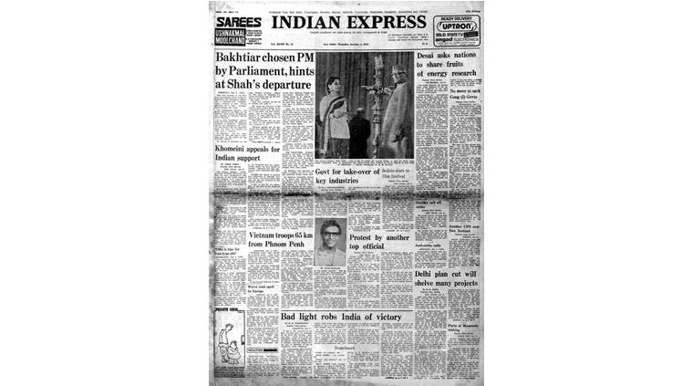January 4, 1979, Forty Years Ago
