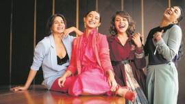 four more shots please, web series, amazon prime originals, interview of cast, know the cast, Sayani Gupta, Kirti Kulhari, VJ Bani, Maanvi Gagroo, entertainment news, indian express