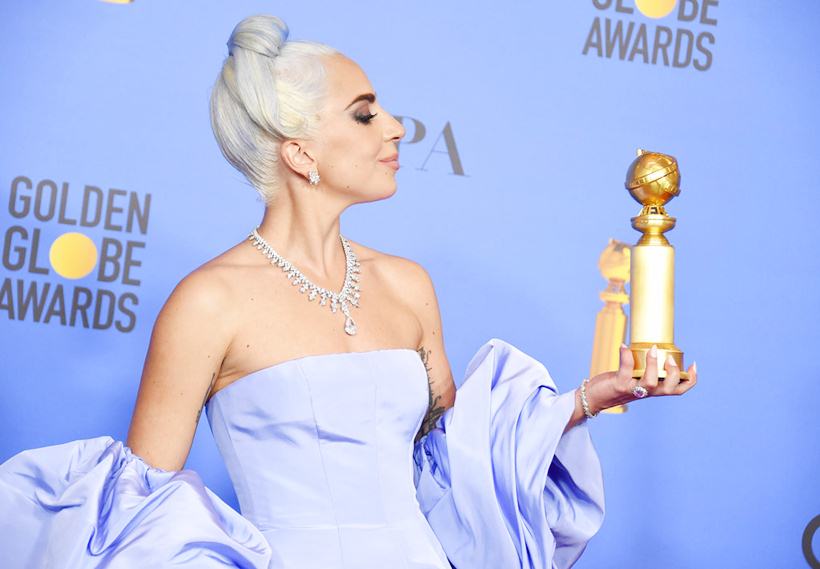 Lady Gaga at Golden Globe