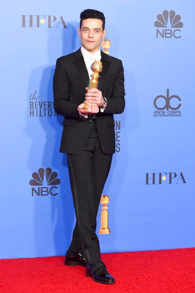 Rami Malek won best actor Golden Globe awards