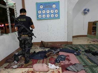 Philippine: Grenade thrown into mosque kills two Islam teachers