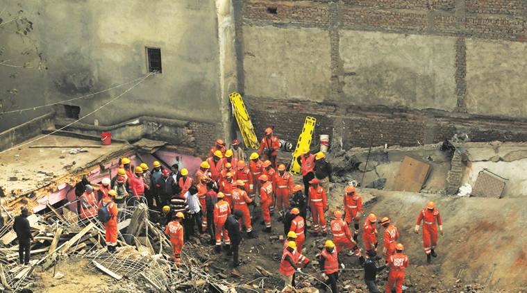 Gurgaon building collapse: For occupants of neighbouring structure, a warning bell