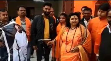 Two members of Hindu outfit detained, 9 booked for shooting Mahatma effigy