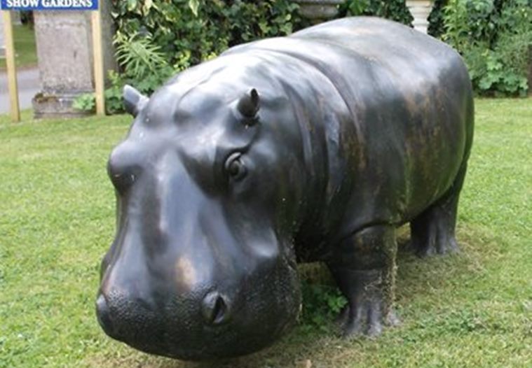 Have you seen this hippo? Giant Hippopotamus statue goes missing in ...