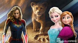 frozen 2 the lion king and captain marvel