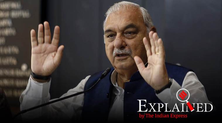 bhupinder hooda, hooda cbi raids, cbi raids hooda, explained news, haryana land scam, haryana hooda raids,