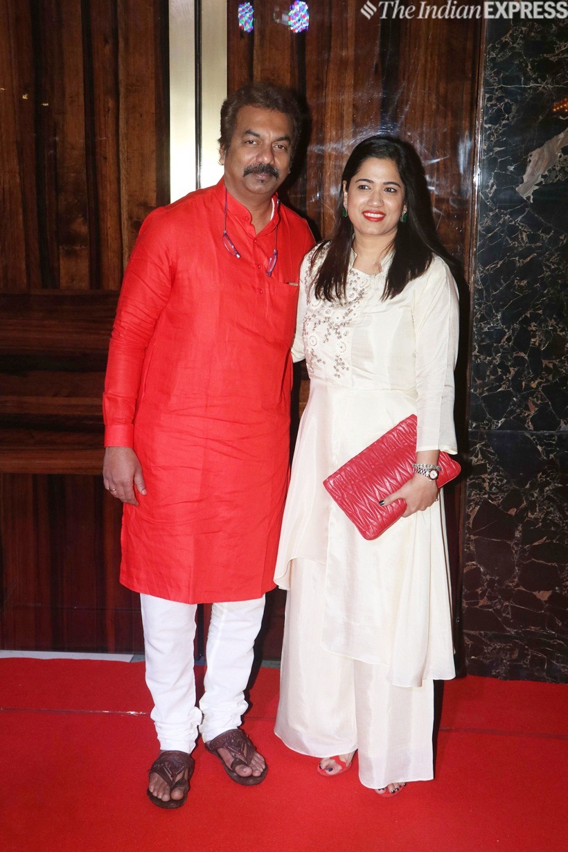 Abhijit Panse at thackeray biopic screening