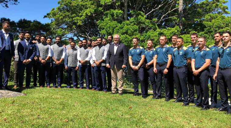 Australian Prime Minister hosts Virat Kohli and Tim Paine at official residence