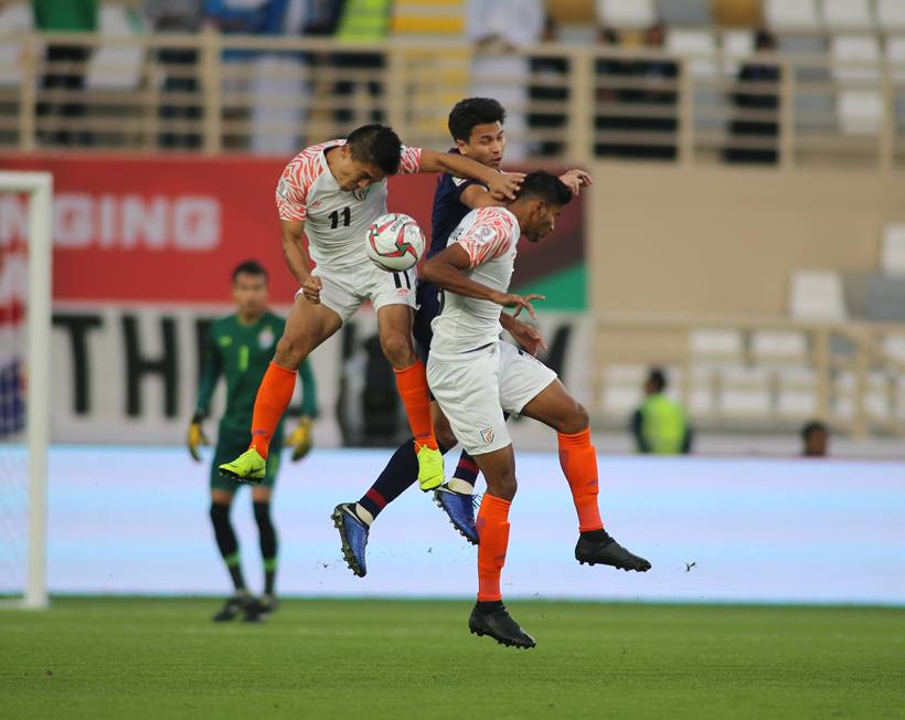 Sunil Chhetri strikes twice in India's first Asian Cup win since 1964
