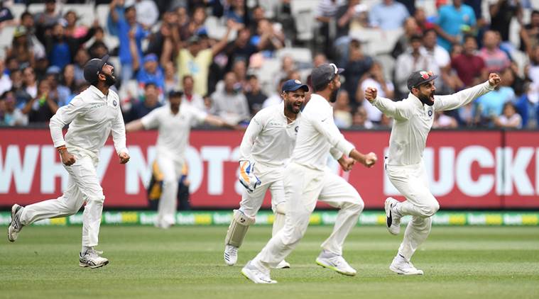 india versus australia 4th test score